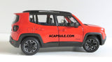 Red Jeep Renegade Trailhawk 1/24 Scale Diecast Model Car