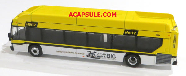 Hertz 1/87 Scale New Flyer Xcelsior Transit Bus Model