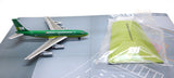 Jet-X Braniff Airways Boeing 720 Green Diecast Model 1/400 Scale w Stand