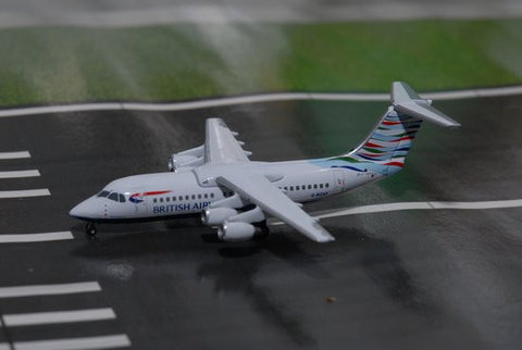 Jet-X British Airways Bae 146-300 Diecast Model 1/400 Scale G-BZAT