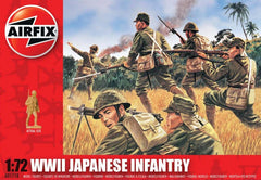 Airfix 1/72 Scale WWII Japanese Infantry Model Figures