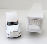 Kenworth T700 Tractor with White Trailer 1/68 Scale Toy Truck