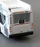 MARTA Atlanta #110 to Downtown 1/87 Scale New Flyer Xcelsior CNG Model Bus