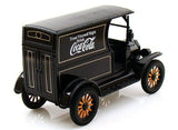1:24 Diecast Coca-Cola 1917 Ford Model T Delivery Truck Black