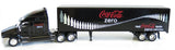 1/64 Diecast Coke Zero Long Hauler Tractor Trailer