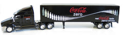 1/64 Diecast Coke Zero Long Hauler Tractor Trailer