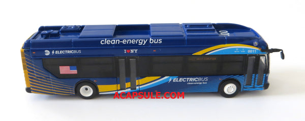 New York City Transit M42 to West Side Pier 1/87 Scale New Flyer Xcelsior Charge ElectricBus
