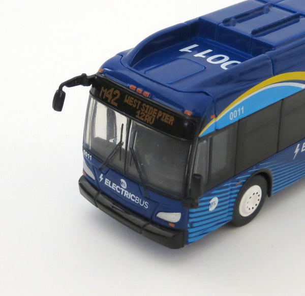 New York City Transit M42 to West Side Pier 1/87 Scale New Flyer Xcelsior Charge ElectricBus