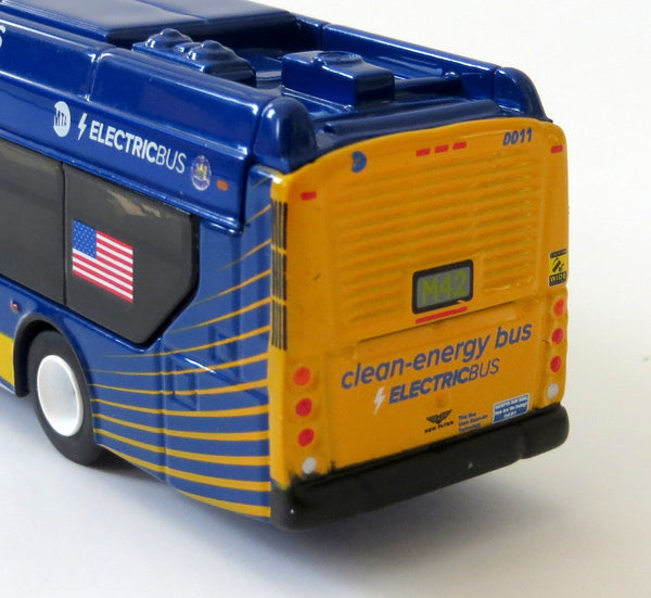 New York City Transit M42 to West Side Pier 1/87 Scale New Flyer Xcelsior Charge ElectricBus
