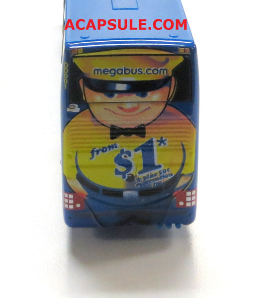 Megabus M86 to Miami - 1/87 Scale Van Hool TDX Double Decker Bus Model