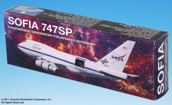 Flight Miniatures NASA SOFIA Boeing 747SP  1/200 Scale Model with Stand N747NA