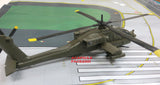 Apache AH-64 1/55 Scale Diecast Model with Stand
