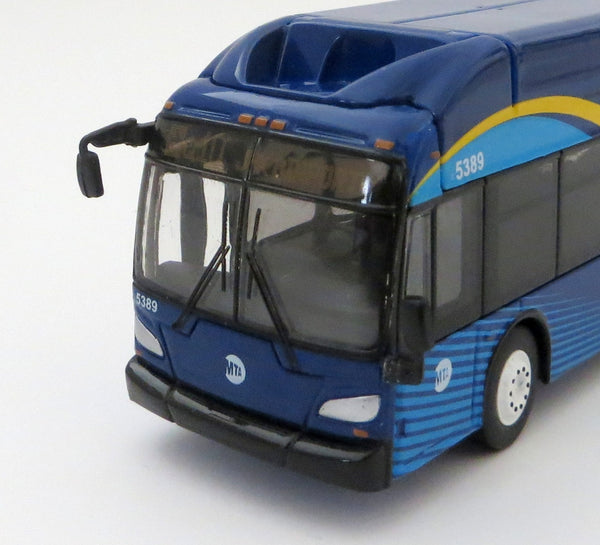 New York City Transit Q10 to JFK Airport 1/87 Scale New Flyer Xcelsior Transit Bus