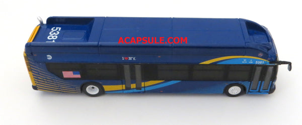 New York City Transit M4 to Penn Station 1/87 Scale New Flyer Xcelsior Transit Bus