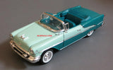Green 1955 Oldsmobile Super 88 Convertible 1/24 Scale Diecast Model with Window Box
