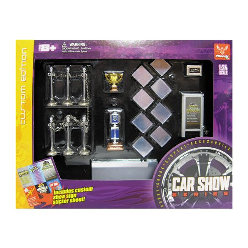 Hobby Gear 1:24 Scale Car Show Diorama Set