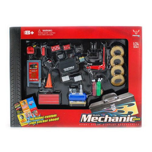 Hobby Gear 1:24 Scale Mobile Mechanic Diorama Set