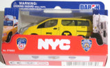 Real Toy 1/64 Scale Diecast New York City Nissan NV200 Taxi