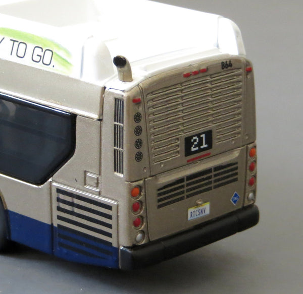 RTC Las Vegas 1/87 Scale New Flyer Xcelsior CNG Model Bus