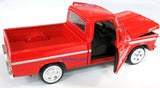 Red 1969 Ford F-100 Pick Up 1/24 Scale Diecast Model