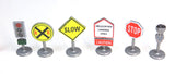 Road Signs, Parking Meter, Fire Hydrant about 1/43 Scale