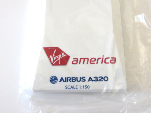 Skymarks Virgin America (Sharklet Verison) A320 1/150 Scale Plane with Stand SKR777A