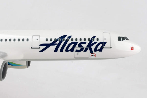 Skymarks SKR982 Alaska Airlines A321 NEO N921VA 1/150 Scale Plane with Stand