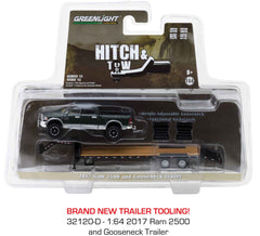2017 Ram 2500 and Gooseneck Trailer 1/64 Diecast Model