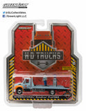 Gulf Oil International Durastar Flatbed Truck 1/64 Diecast with fuel pump and station attendant