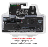 Gas Monkey Garage 2016 Dodge Ram 2500 and Heavy Duty Car Hauler 1/64 Diecast Model