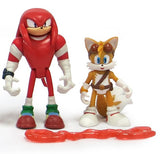 Sonic Boom Kunckles & Tails 3 inch Action Figures