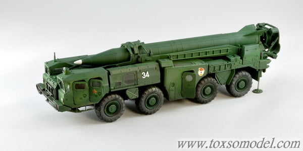 Toxso Model 1/72 Scale Soviet Tactical Missile SCUD-B & Launcher