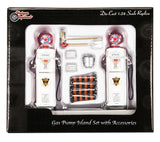 Unique Replicas 1/24 Scale 1950s Gas Pump Island Set with Accessories