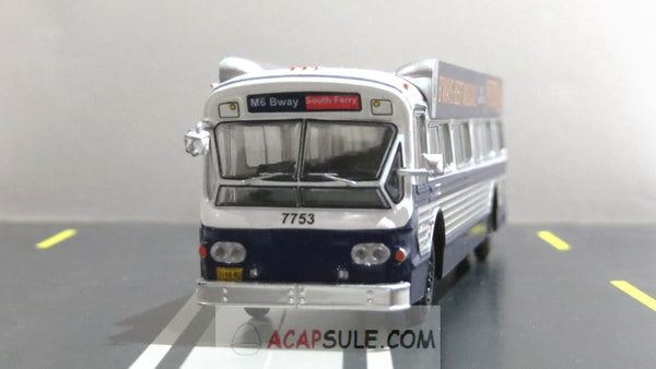 New York City MTA M6 to South Ferry 1/87 Scale Flxible 53102 New Look Transit Bus Diecast Model