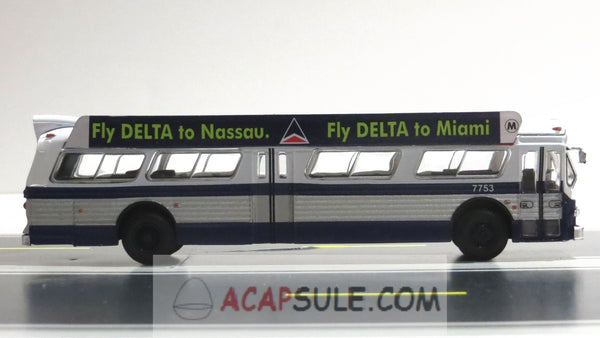 New York City MTA M6 to South Ferry 1/87 Scale Flxible 53102 New Look Transit Bus Diecast Model