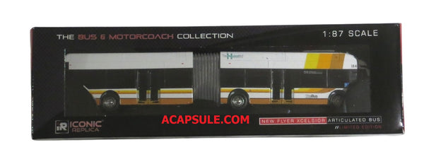 Honolulu 1/87 Scale New Flyer Xcelsior XN60 Articulated Bus Diecast Model