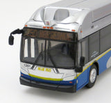 Translink Vancouver Route 250 Destination Horseshoe 1/87 Scale New Flyer Xcelsior Transit Bus Model