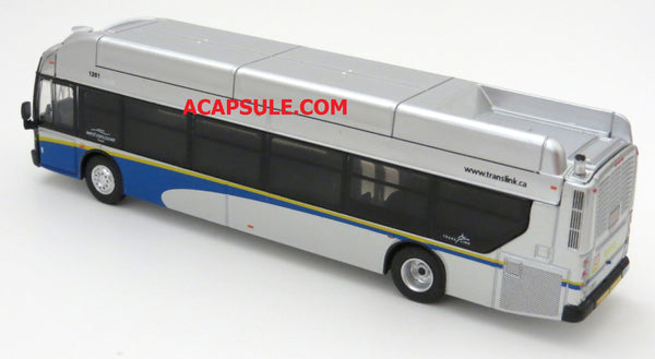 Translink Vancouver Route 250 Destination Horseshoe 1/87 Scale New Flyer Xcelsior Transit Bus Model