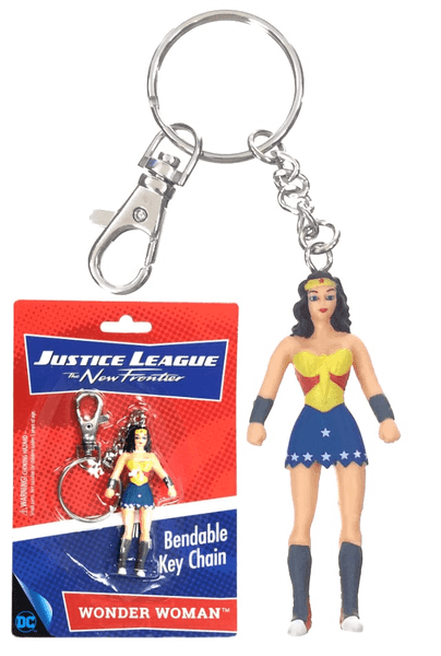 Wonder Woman Bendable and Poseable Keychain