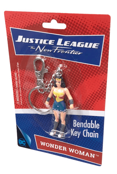 Wonder Woman Bendable and Poseable Keychain