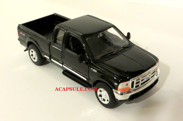 Black 1999 Ford F-350 Super Duty Pick Up 1/24 Scale Diecast Model