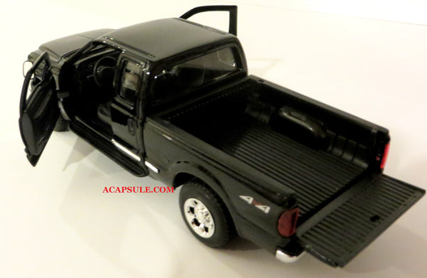 Black 1999 Ford F-350 Super Duty Pick Up 1/24 Scale Diecast Model