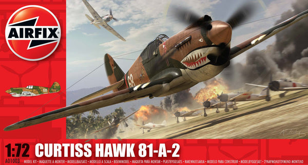 Curtiss Hawk 81-A-2 1/72 Scale Model Kit