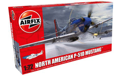 North American P-51D Mustang 1/72 Scale Model Kit
