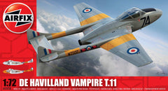 De Havilland Vampire T.11 1/72 Scale Model Kit