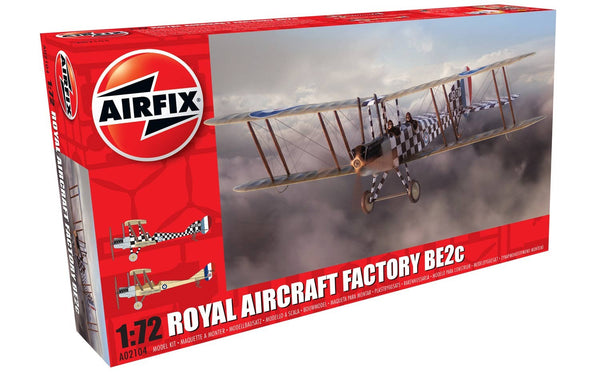 Airfix Royal Aircraft Factory BE2c 1/72 Scale Model Kit