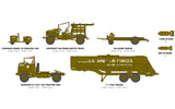 WWII USAAF 8th Air Force Bomber Resupply Set 1/72 Model Kit