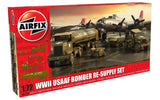 WWII USAAF 8th Air Force Bomber Resupply Set 1/72 Model Kit