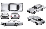 Aston Martin DB5 Starter Set 1:32 Scale (Comes with Paint, Brushes and Glue)