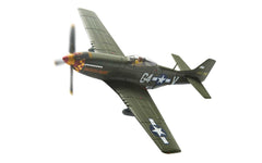 Corgi P-51D Mustang Lt Julian H Bertram 362nd Fighter Squadron "Butch Baby" 1/72 Scale Diecast Model with Stand